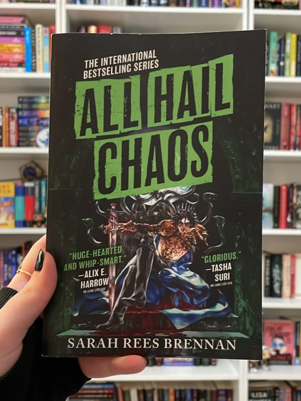 Fantasy Book: All Hail Chaos by Sarah Rees Brennan